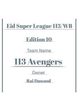 113 Avengers