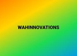 WAHINNOVATIONS