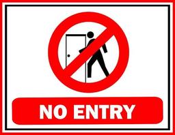 No Entry