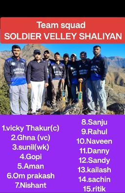 SOLDIER VELLEY SHALIYAN